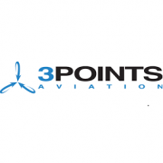 logo 3 point aviation